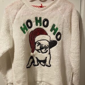 Xmas bulldog sweater